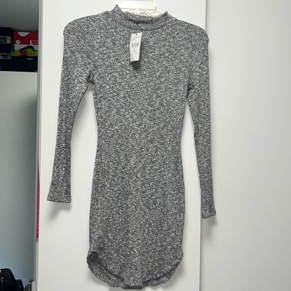 Fashion Nova Basic Long Sleeve Dress